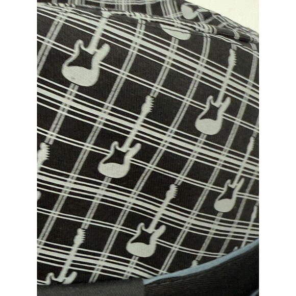 Fender Guitar Hat Fedora Black Gray Plaid Size Medium New Authentic - Picture 5 of 9